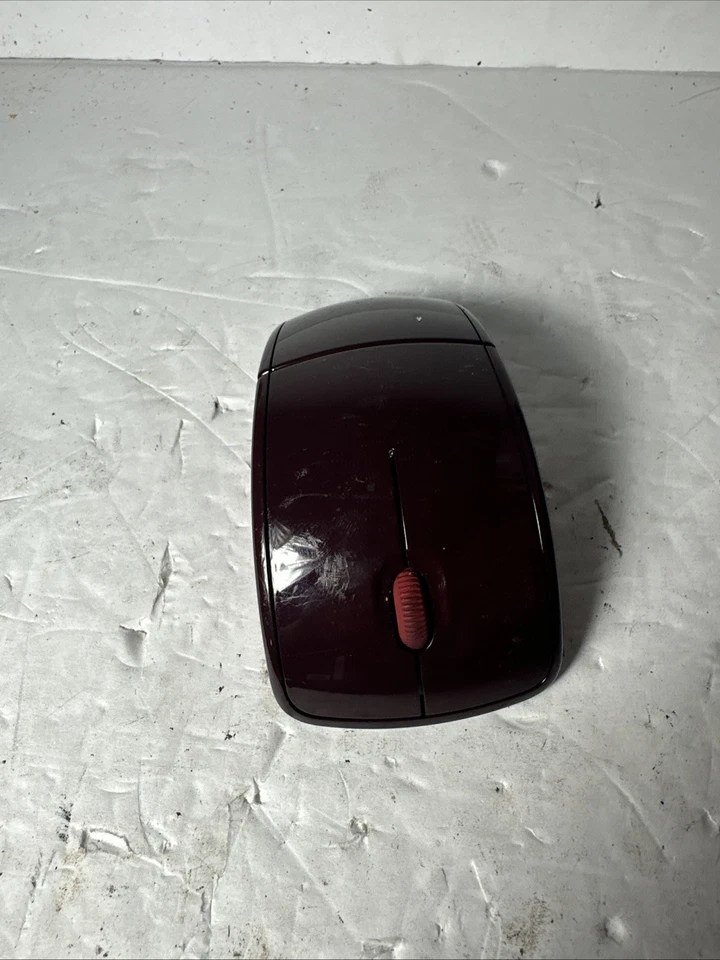 Microsoft Arc Mouse PC / Mac USB RED Model 1349 w/ Receiver 1350 (2) - Image 3 of 3