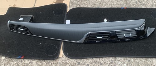 BMW G30 G32 Armaturenbrett Leiste Handschuhfach Lüftungsgitter Abdeckung Blende Perlchrom