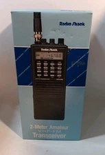 Radio Shack 19-1120 Realistic 2-Meter Amateur VHF FM Transceiver W/Manual & Box!