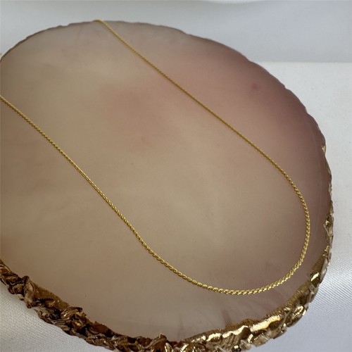 jewellerybox Chaîne Fine en Argent Plaqué Or Jaune - 36 à 56cm - Picture 3 of 65