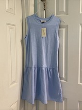 NWT 100 Cotton Light Blue Dress With Pockets Universal Thread Women s Xs