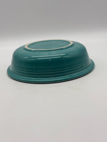 Fiestaware Homer Laughlin USA Turquoise Cereal Bowl 7" - Picture 5 of 9