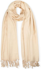 Soft Silky Pashmina Shawl Wraps Solid Colors Scarf for Wedding Evening Dresses