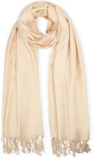 Soft Silky Pashmina Shawl Wraps Solid Colors Scarf for Wedding Evening Dresses