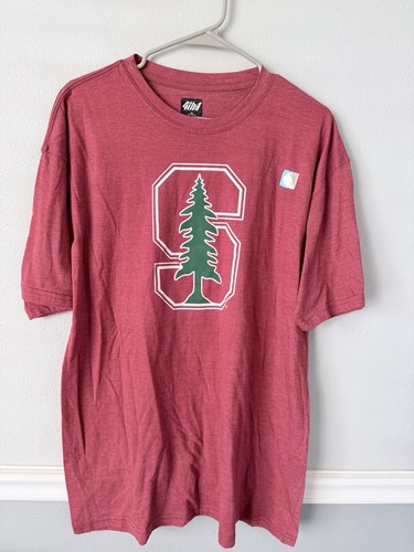 4th And 1 Stanford University Adult T-Shirt , Cardinal XL NWOT
