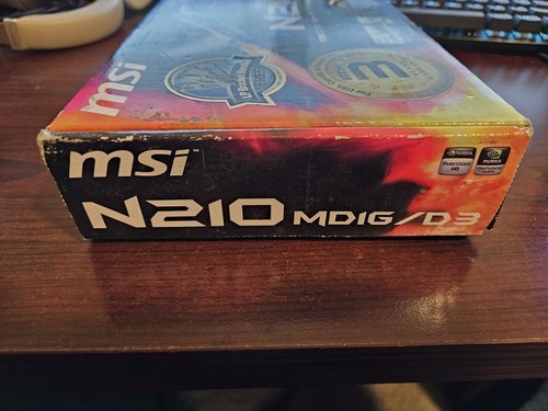 MSI NVIDIA GeForce 210 1GB GDDR3 SDRAM PCI Express X16 - Afbeelding 10 van 13
