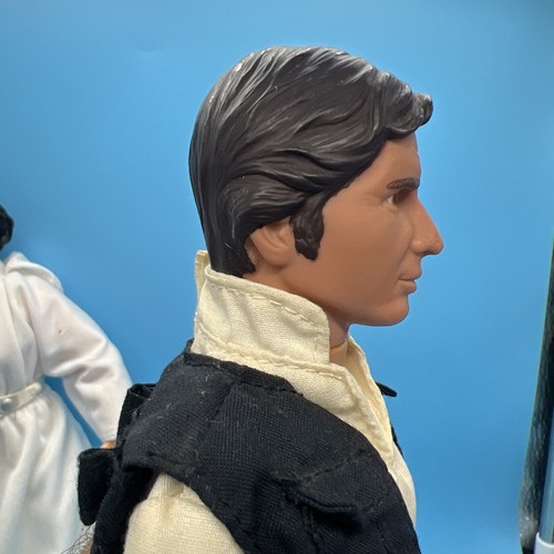 STAR WARS KENNER 12 INCH COLLECTOR SERIES PRINCESS LEIA HAN SOLO Pair! - Picture 13 of 24
