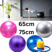 Pregnancy Ball with Pump 75cm Anti Burst Exercise Yoga Swiss Ball for Birthing