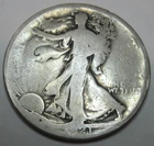 1921 P * Semi KEY DATE * SILVER WALKING LIBERTY HALF DOLLAR * As Seen FREE SHIP