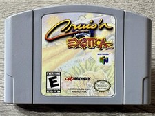Cruis'n Exotica Nintendo 64 N64 Video Game Cartridge. Authentic Tested & Working