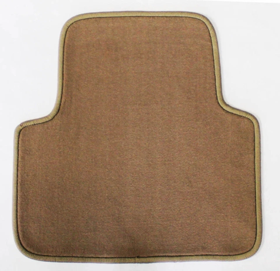 ¡NUEVO! Juego de 4 alfombrillas bronceadas tipo Jaguar S 2003-2008 - respaldo de goma Foto 4 de 4