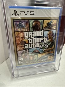 Grand Theft Auto V GTA 5 PS5 CGC 10 A++ Pristine Gem Mint Graded Next-Gen
