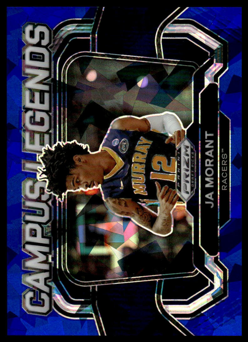 2024 Panini Prizm Draft Ja Morant #10 Campus Legends Blue