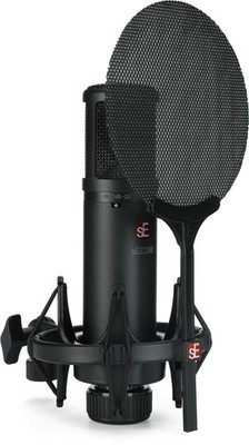 sE Electronics sE2200 Large-diaphragm Condenser Microphone (2-pack) Bundle
