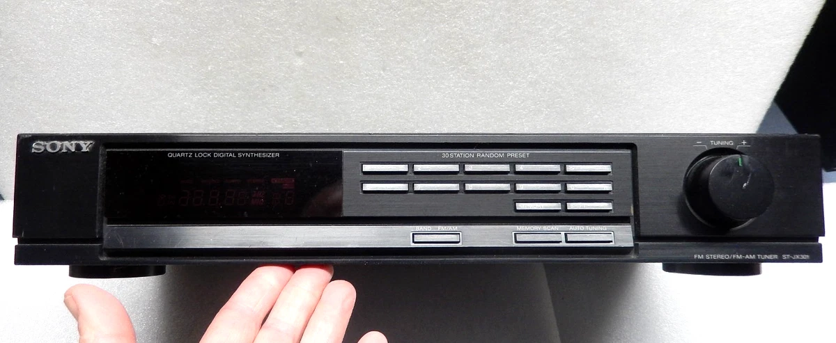 RECEPTEUR AM/FM TUNER Radio Digital Vintage 1980 Sony St-J55L Audio Hifi EUR 79,90 - FR