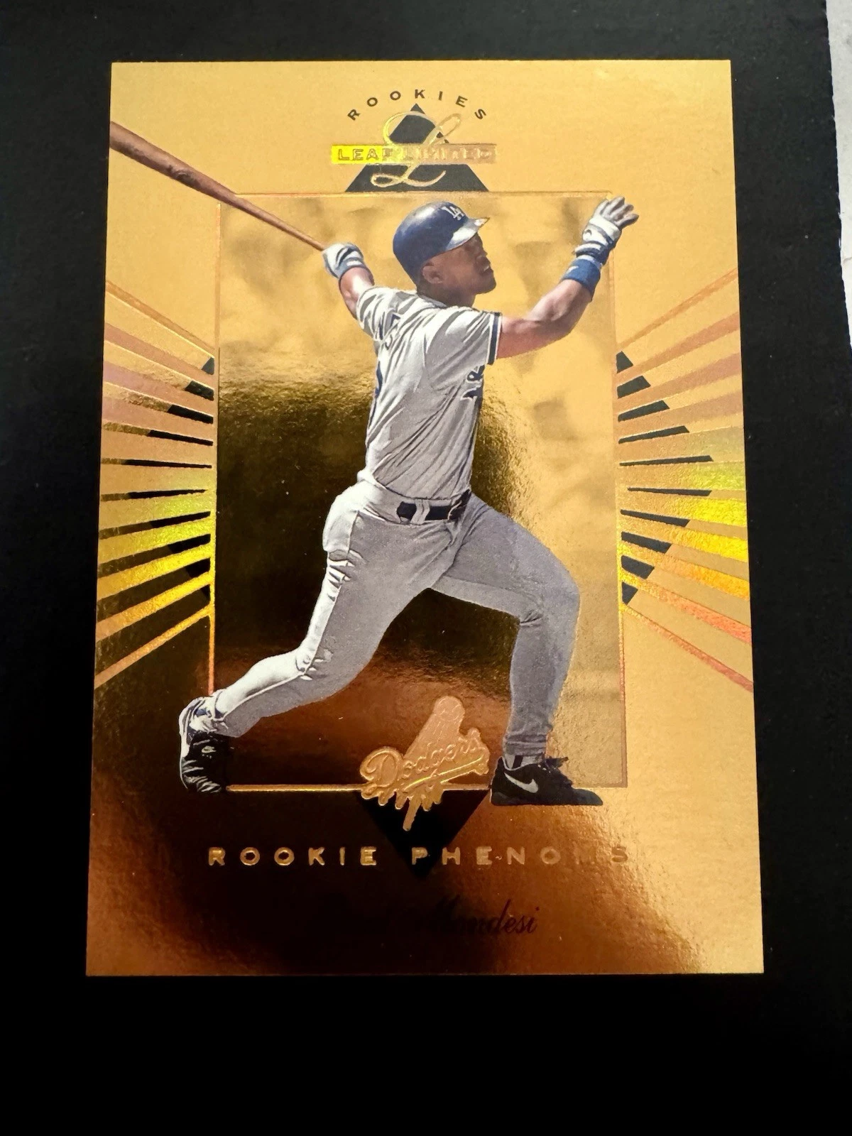 1994 Leaf Limited Rookies Raul Mondesi Phenoms #/5000 Dodgers