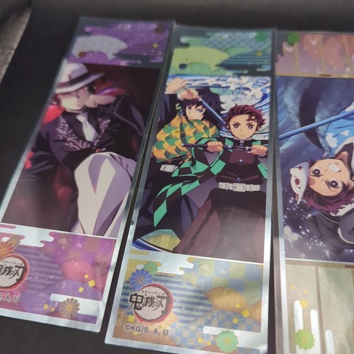 Candy Toy Sticker Seal Demon Slayer: Kimetsu No Yaiba Long Bundle X 7 - Picture 5 of 6