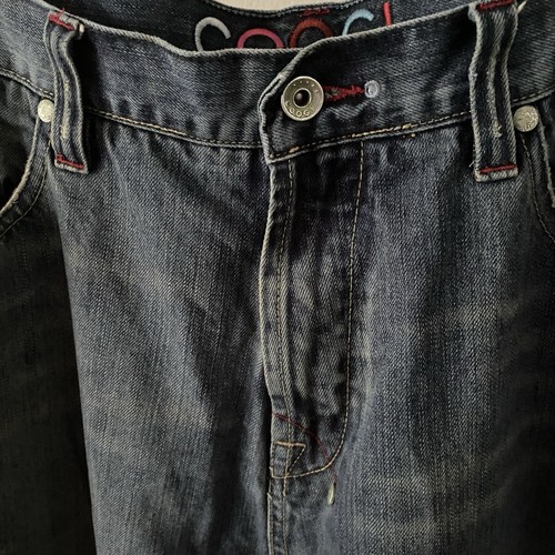 VTG Coogi Mens Jeans 38X34 Skater Grunge Baggy Distressed Hip Hop Streetwear Y2K - Picture 8 of 11