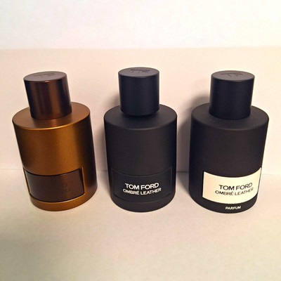 Tom Ford 3 Flakons, Ombre Leather EdP, Parfüm, Oud Minerale, Je 100ml