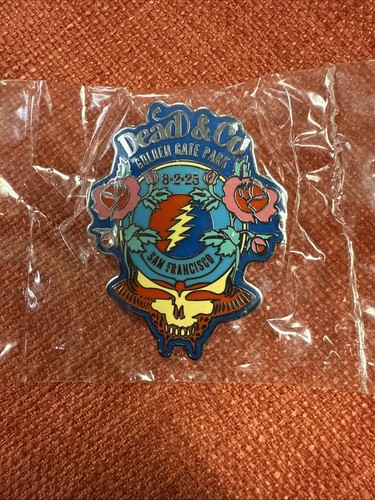 Dead and Company Pin 8.2.2025 60th Anniversary Golden Gate Park