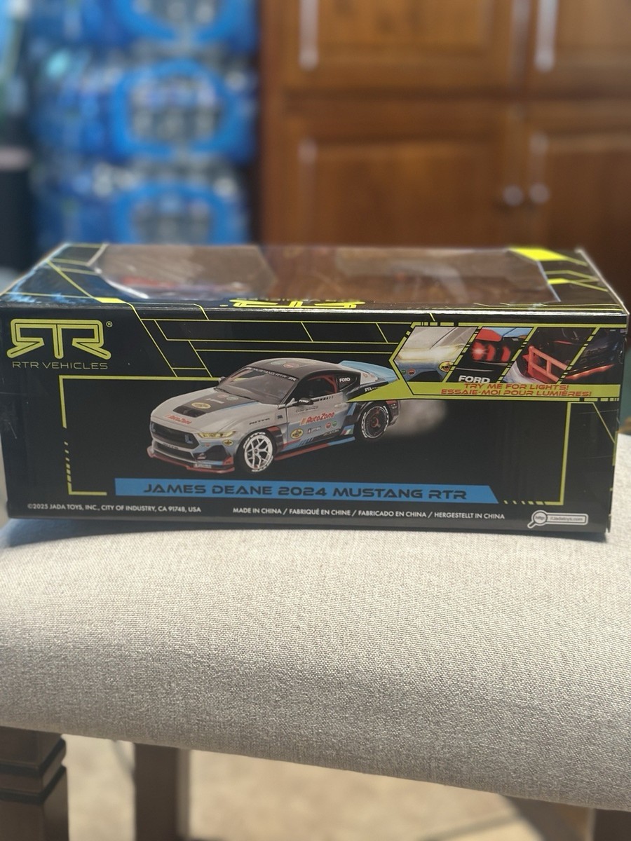 Jada 1:24 James Deane 2024 Mustang RTR AutoZone Formula Drift