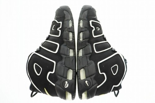 NIKE Men 11.0US Air More Uptempo 2020 414962-002 Black White Branded Vintage C - Picture 4 of 9