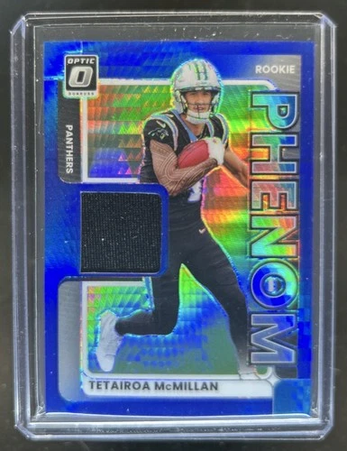 2025 Donruss Optic Tetairoa McMillan Blue Hyper (RAW)