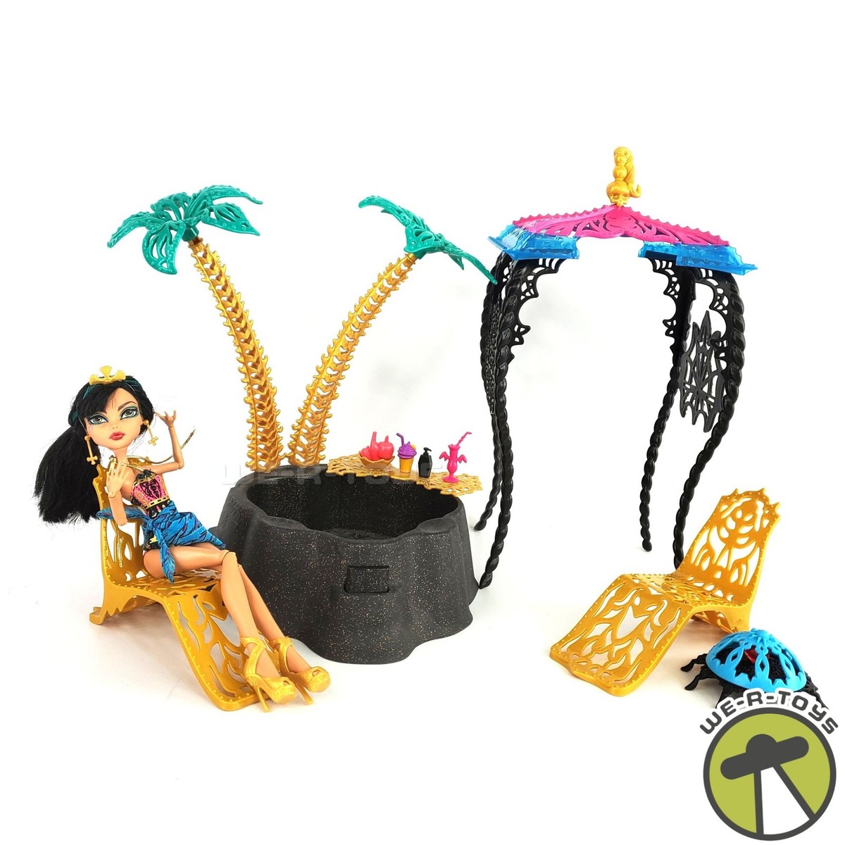 Monster High Playset 13 Wishes Desert Frights Oasis Cleo Doll