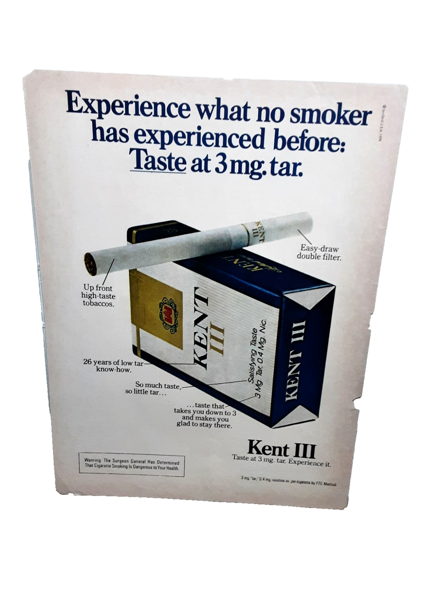 how much are kent cigarettes 1979 Kent Cigarettes Experience Vintage Print Ad 70s