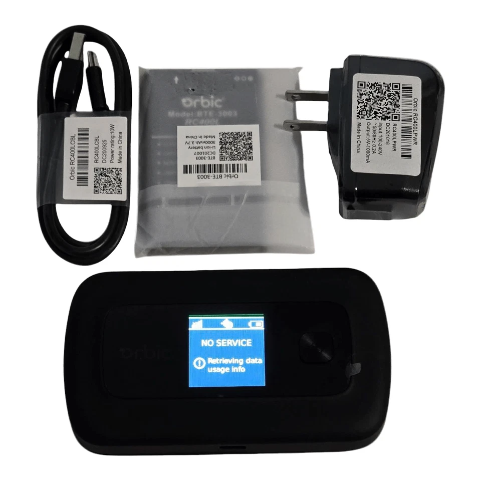 Caja abierta - RayHunter IMSI Catcher / Stingray Detector - Orbic RC400L Mobile Hots Foto 2 de 4