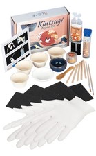 Kintsugi Repair Kit for Ceramics, Kintsugi Japanese Pottery Repair Kit w/Prac...