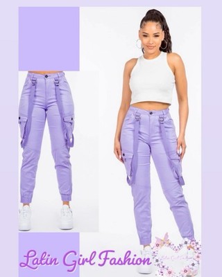 Pantalones Cargo Con Tirantes De Moda Para Mujer Pantalones Casuales Verano 2025