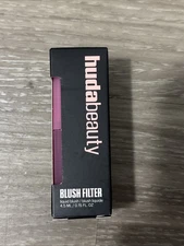huda beauty BLUSH FILTER Liquid Blush Bubble Gum 0.15 fl oz New Sealed Fresh 