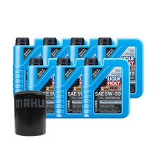 7L Liqui Moly Longtime High Tech 5W30 Mahle Engine Oil Change Kit for XK8 XKR V8