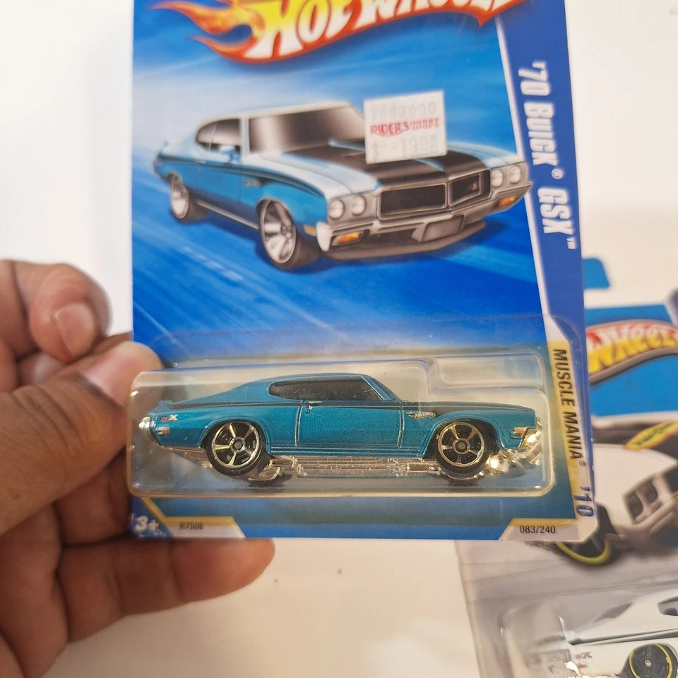 Buick GSX verde y blanco Hot Wheels 70  Foto 2 de 4