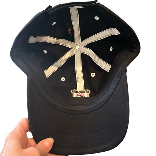 Gorra de béisbol Newcastle negra de golf de Pukkaheadwear, talla única ajustable, usada en excelente estado - Imagen 2 de 4
