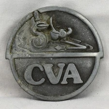 Belt Buckle 1978 CVA Connecticut Valley Arms Black Powder Muzzleloader Mountain