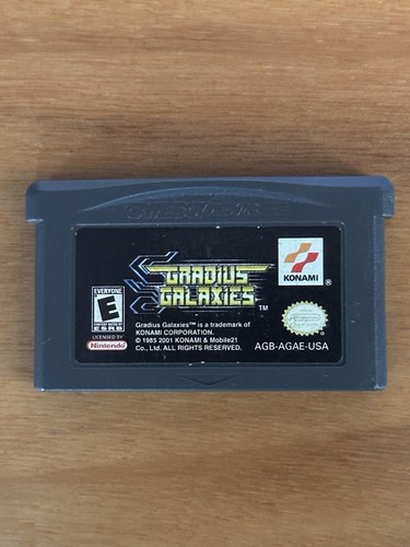 Gradius Galaxies Nintendo Game Boy Advance GBA - Cartridge Only - Konami