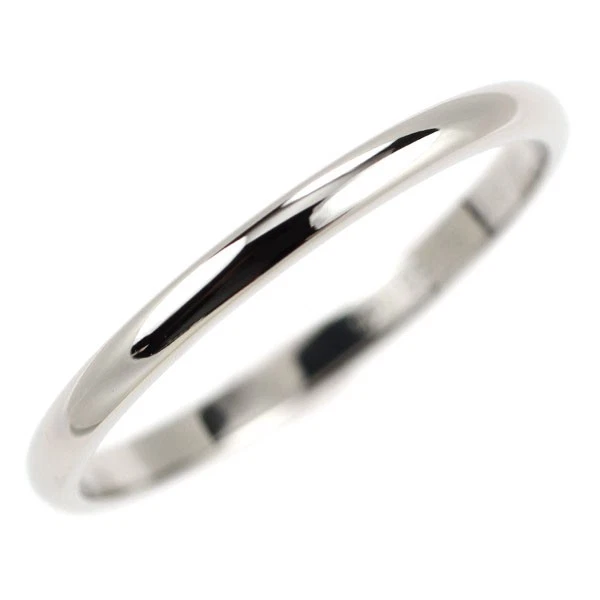 Cartier Pt950 ring band No. 58 - Auth free shipping from Japan- Auth SELBY_JAPAN
