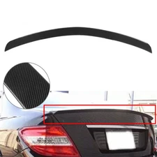 US Carbon Look Rear Trunk Spoiler Wing For Benz C Class W204 4 Door Sedan 07-14