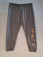 Disney Winnie The Pooh Womens 1X Lounge Sleep Pants Tigger Piglet Eeyore