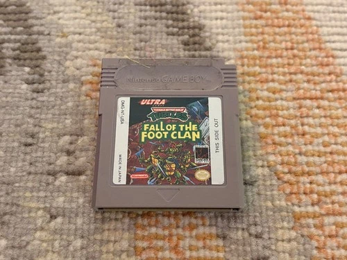 Teenage Mutant Ninja Turtles: Fall of the Foot Clan (Nintendo Game Boy, 1990)