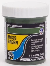 Woodland Scenics CW4533 Moss Green Water Undercoat - 4 fl.oz