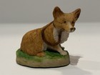 Vintage Arista of Scotland Hawick Miniature Corgi W/ Leash Dog Figurine