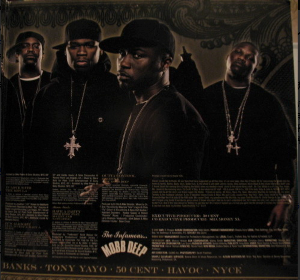 MOBB DEEP - BLOOD MONEY ★ US オリジナル2LP Mobb Deep – Blood Money IN Records 2006 Us Original 2LP