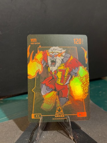 YETI KARL ANTHONY TOWNS FIRE BF Battlefoil - 2024 Bo Jackson Battle Arena