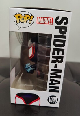 Funko Pop! Vinyl – Spider-Man: Across The Spider-Verse – Miles Morales Transparant – Exclusief, Ca. 10,5 Cm, Verzamelobject