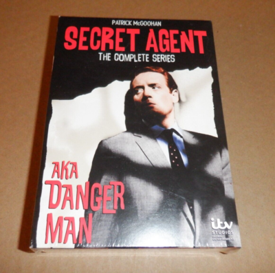 SECRET AGENT AKA DANGER MAN COMPLETE SERIES DVDs SEALED DVD SET  
