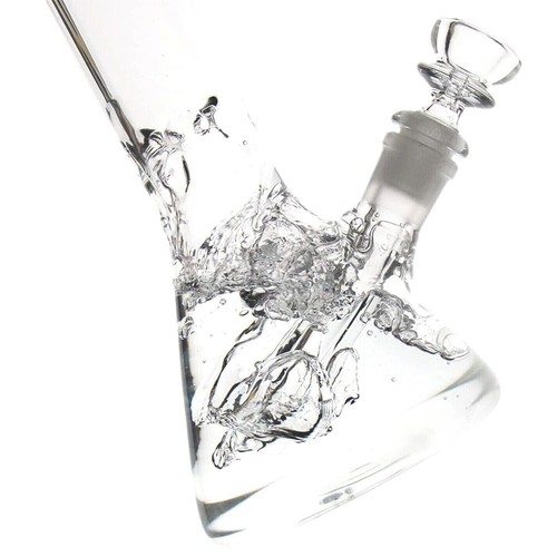 12 inch Glass Heavy Bongs Bong Hookah Water Pipe Heavy Beaker 14mm Bowl - Picture 2 of 5
