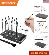 Model Painting Stand Base, 12PCS Bendable All...